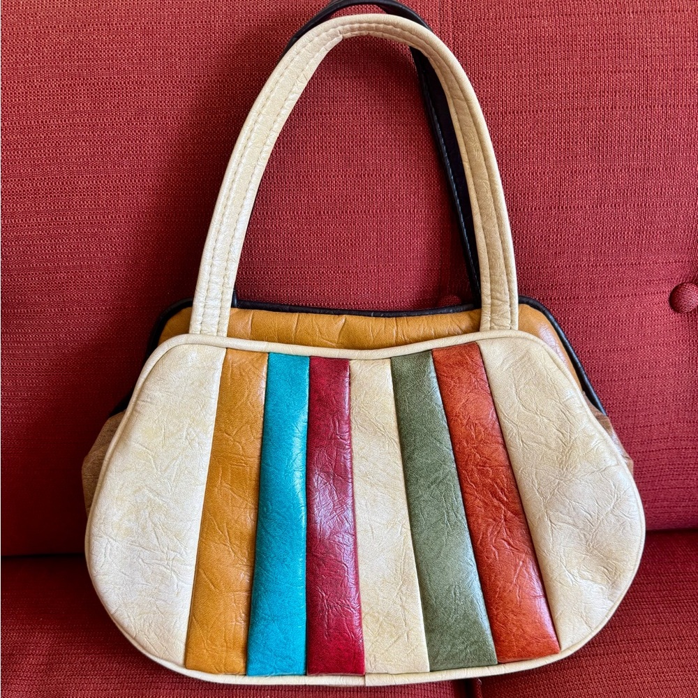 Vintage 1970s Leather Purse